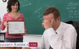 Sexy Brunette Jennifer White Takes It In The Ass