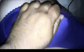 Once again cum-shot in my wife's mouth.......
