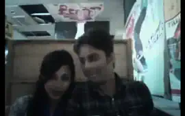 Bangladeshi bf gf in restaurant 1