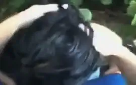 Indian girlfriend fucked at outdoor