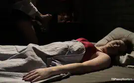Stiff Competition: Ts Tiffany Star Fucks The Living Cow Girl Hell Out...