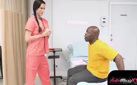 Alluring Milf Sofie Marie Rides Black Hard Cock