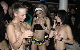 Gotha in Hot Girls Sucks In Public In A Disco - MMM100