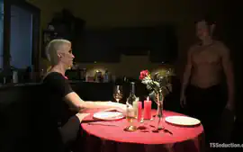 Dinner And A Lay: Danni Daniels Cums On Alex Adams - Kink
