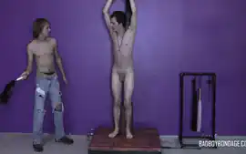 Dom Massage Thomas White After Hard Whipping - Kayden Winters