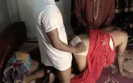 Newest Threesome Desi My Husbands Stepfather First Night Fucked Doggy...