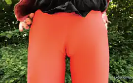 Walk In Red Leggings - 2nd Part