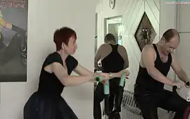 Horny Redhead Granny Blows And Fucks Like The Devil