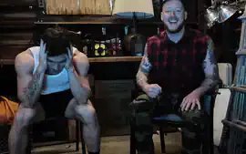 Cum From Behind - Chris Flex and Trevor Brooks - Trailer Trash Boys