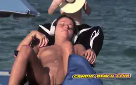 Bigg Tits Blonde Nudist Milf Naked At Beach 14 Min