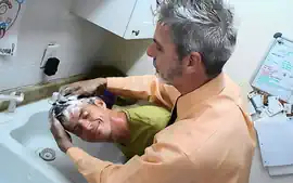 Step-Son Gets Sensual Hair Washing - Jeff Drizzle, Richard Lennox