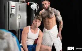 Locker Room Confession - Gay Bareback Video - Masqulin