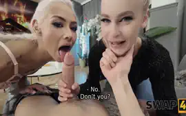 Feet Massage Ended Up As A Hot Threesome While Her Boyfriend Was Taki...