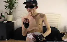 Smoking And Riding Dildos In Jocks