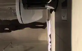 Ebony Joy teen 18+ shower spy vid 3