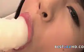 Horny Japanese teen with puny breasts commences loving her boychum's ...