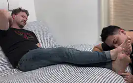 Russ' Size 11 Feet Worshiped - Russ