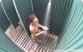 Pretty Czech Girl In The Shower