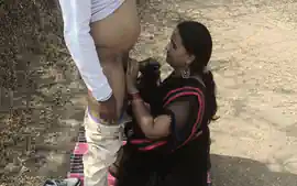 Horney Kavita Bhabhi Riding On A Dick In Jungle