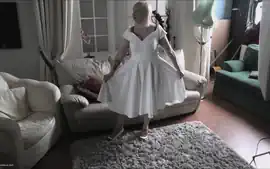 White Dress Shoot - BarbySlut