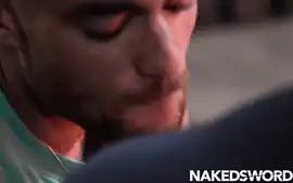 NAKEDSWORD Beaux Banks Takes Every Inch Of Axel Rockham Dick