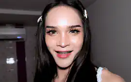 Petite but curvy teen femboy raw anal penetration and POV blowjob