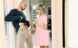 My trans babysitter wants to swap her lollipop for my dick
