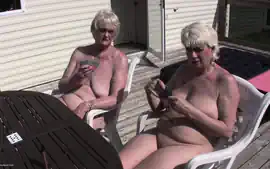 Playing Card Naked In The Sun - Sparkle