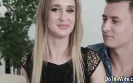 Emily Ross In Cuck Husband Watches Blonde Wife Ride Another Man