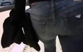 Candid ass video for you