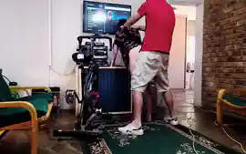 Stepmom Letting Creampie Her Pussy After She Caught Me Masterbating