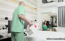Thaysa Carvalho in Pervy Doctor Gives TS Thaysa an Inspection - Dream...