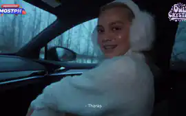 Slutty Sucks Stranger In Car