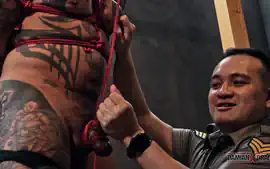 Bound and Helpless - Damian x Master Sim