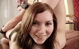 Three Big Cocks For A Wild Amateur Bitch!