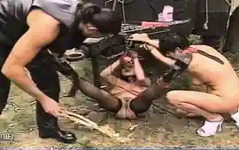 Kinky And Horny Guy Slaps And Whipping Two Scared Milfs
