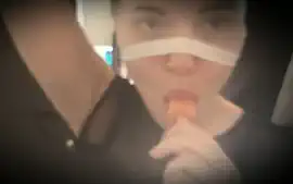 My srip tease dance with mask & cute buttplug tail