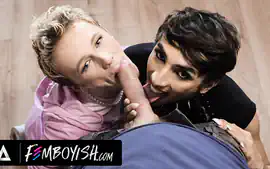 FEMBOYISH - Horny Pretty Fem Twinks Foxy Alex Benny Fox Share Hunk Ma...