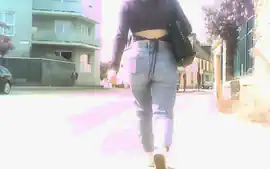 *** girl sexy end public
