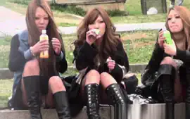 Japanese hotties watched secretly