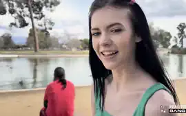 Skinny Teen 18+ Bella Nova Shows Us Her Pussy Grip