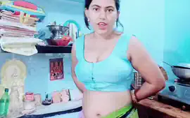 Telugu Alone With Her Full Fun With Neighbors