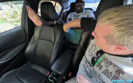 Black Bear Aaron Giggles Hard While Matt Tickles Him