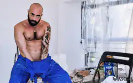 Hot AF. Gianni Maggio - Gay Bareback Video - Masqulin