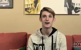 Handsome Twink Chris Tucker Pleasures His Big Dick