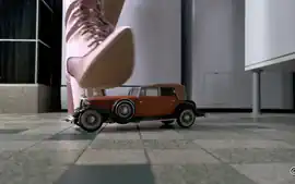 Classic Cars In Women's Hands