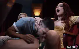 Shocking Guy With A Pussy Tag Teamed By Two Hot