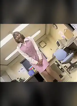 Suit Woman Desperate To Pee During Filming
